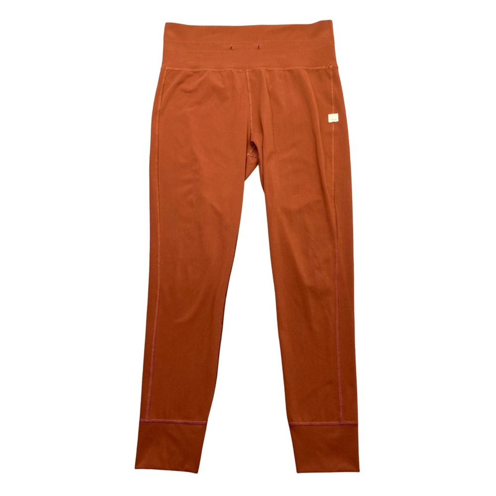 Vuori Daily Legging Terracotta Rust Orange High Rise Yoga Pants VW323 Large